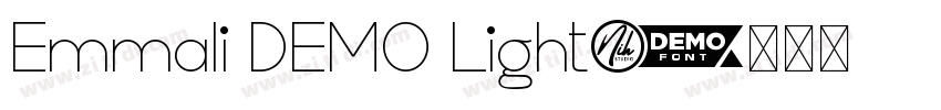 Emmali DEMO Light字体转换
